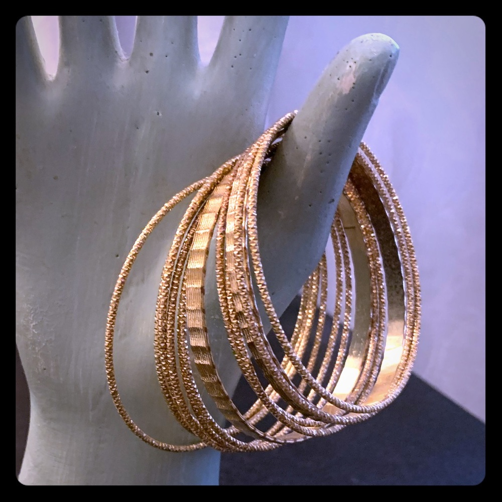 Stacking bracelets
